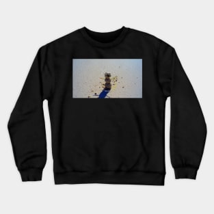 Why a Snowman Be a Sandman Crewneck Sweatshirt